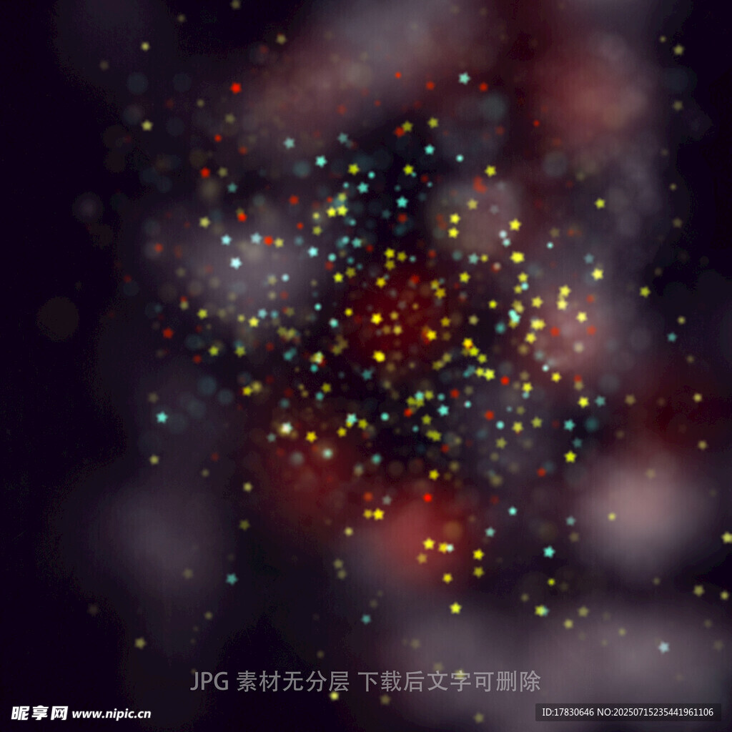 梦幻绚丽的星尘宇宙景象