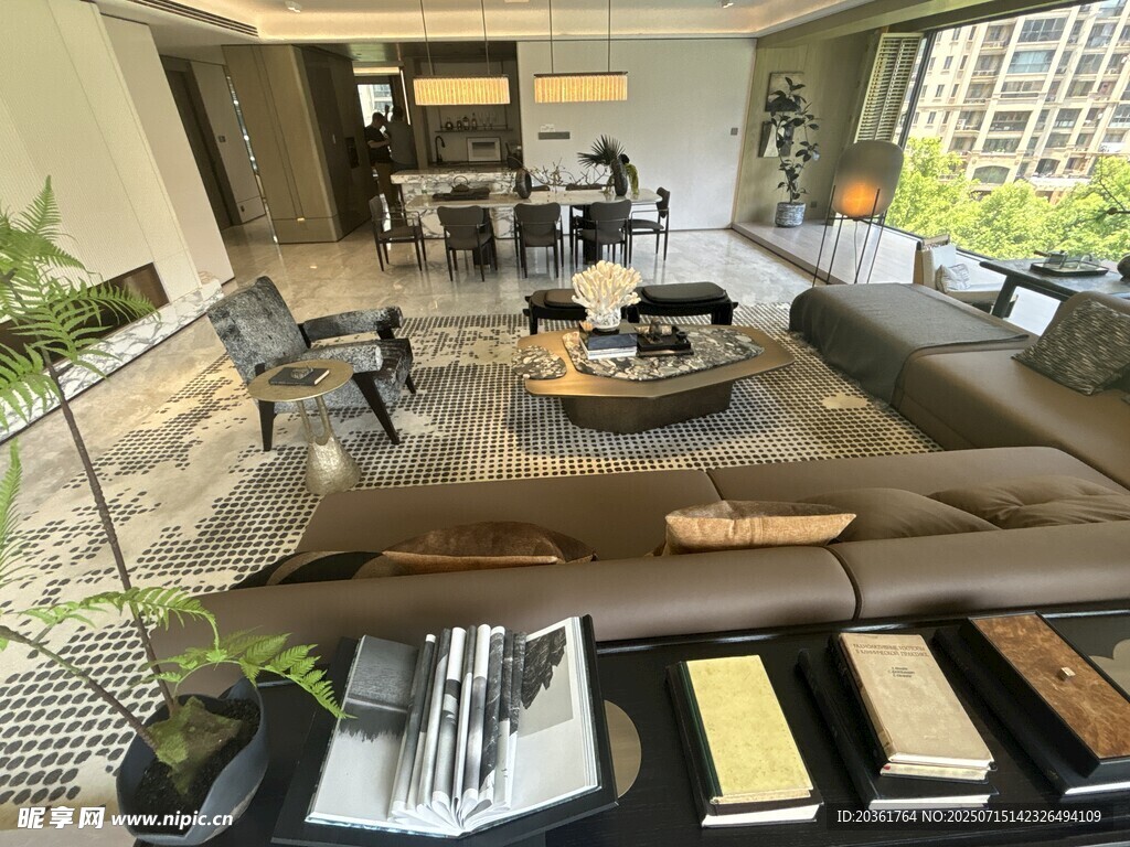 现代风格客厅家居展示