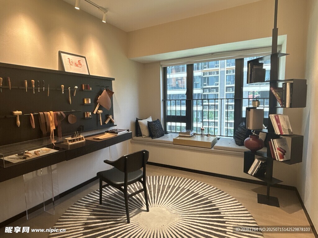 现代风格室内一角展示
