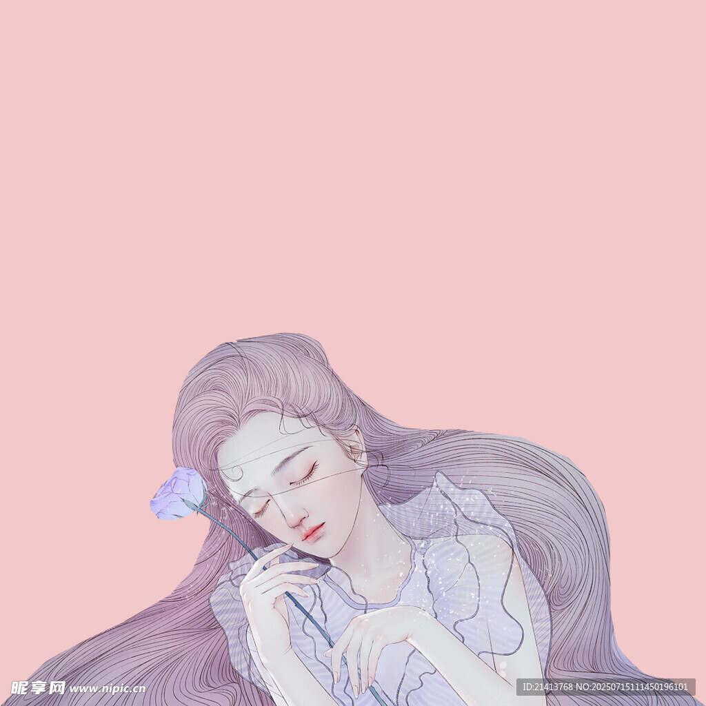 沉睡的梦幻少女