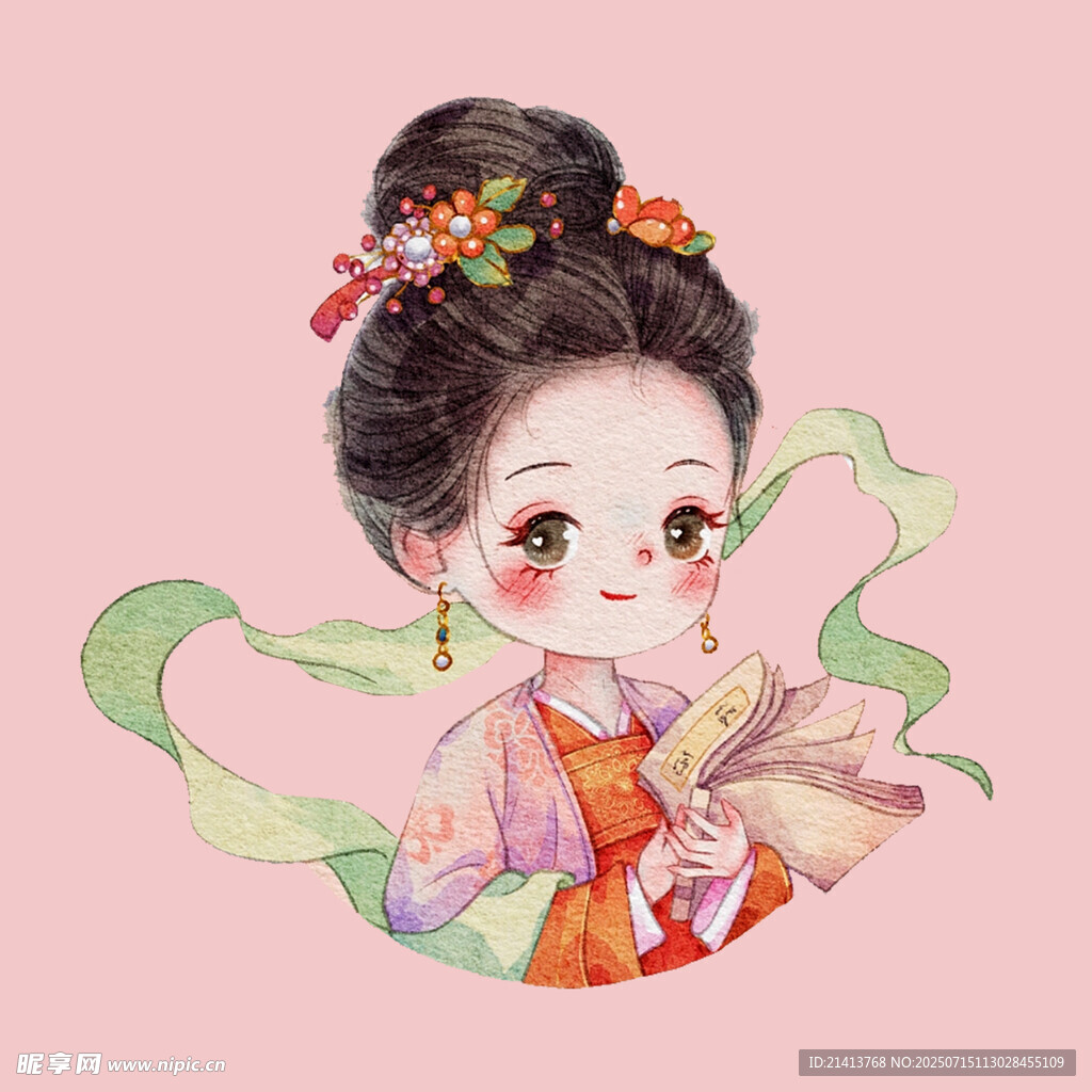 古风汉服萌娃