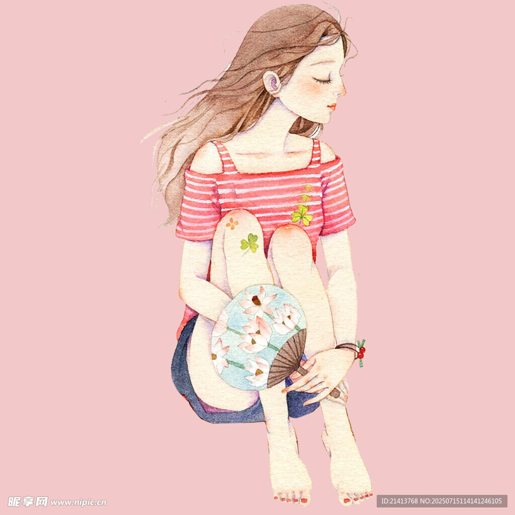 少女抱猫看书的温馨画面