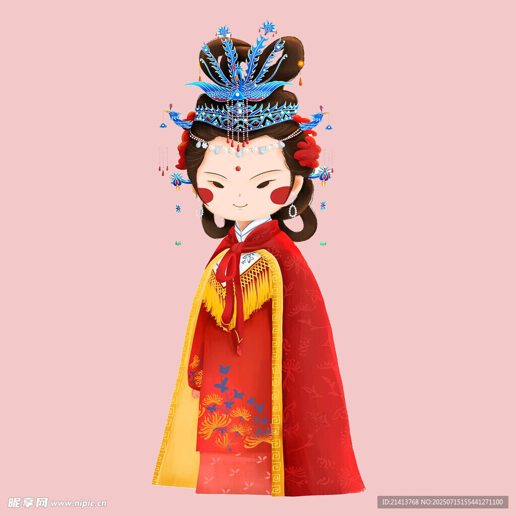 京剧风人偶