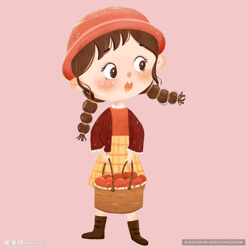 提篮女孩的甜美日常
