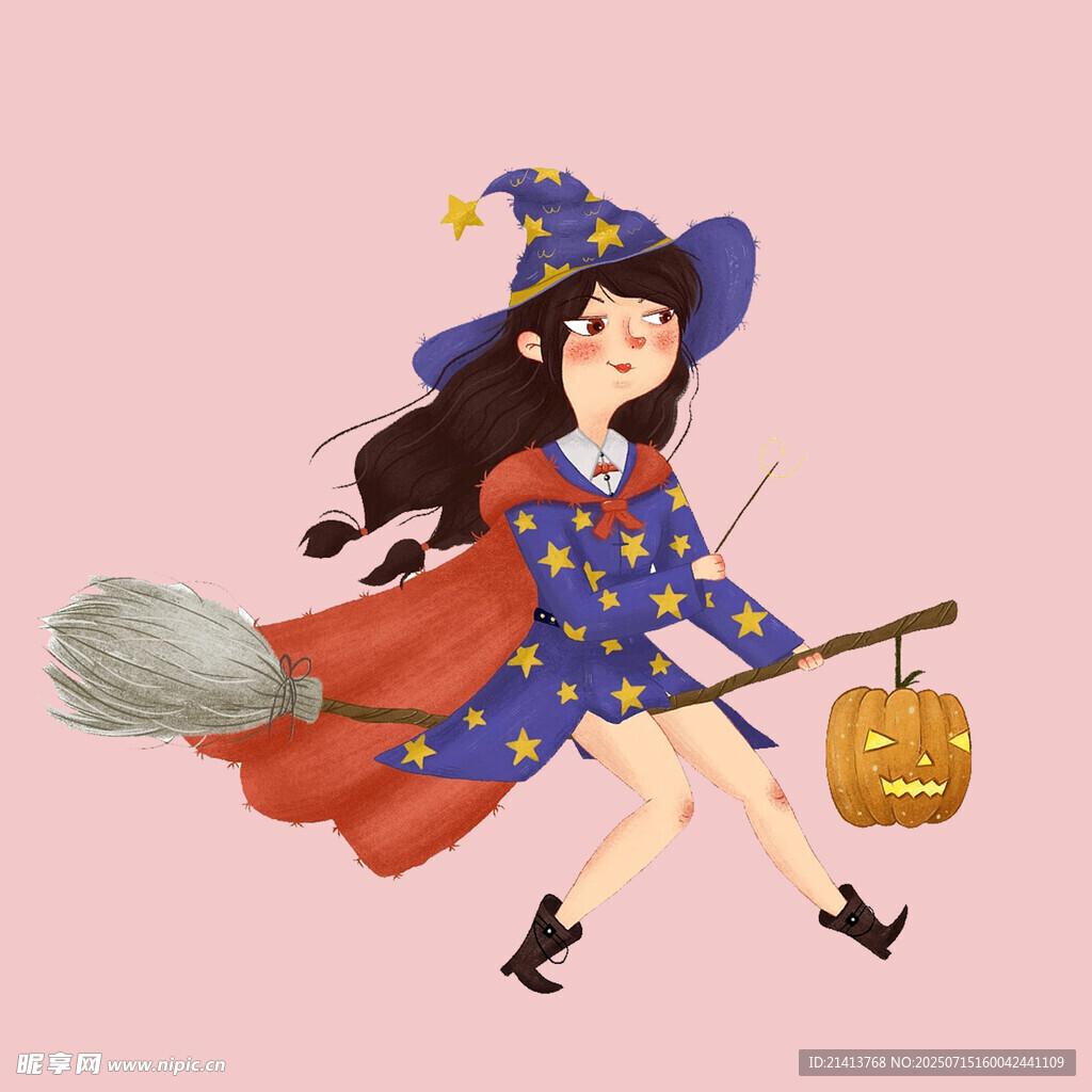 飞行的魔法少女