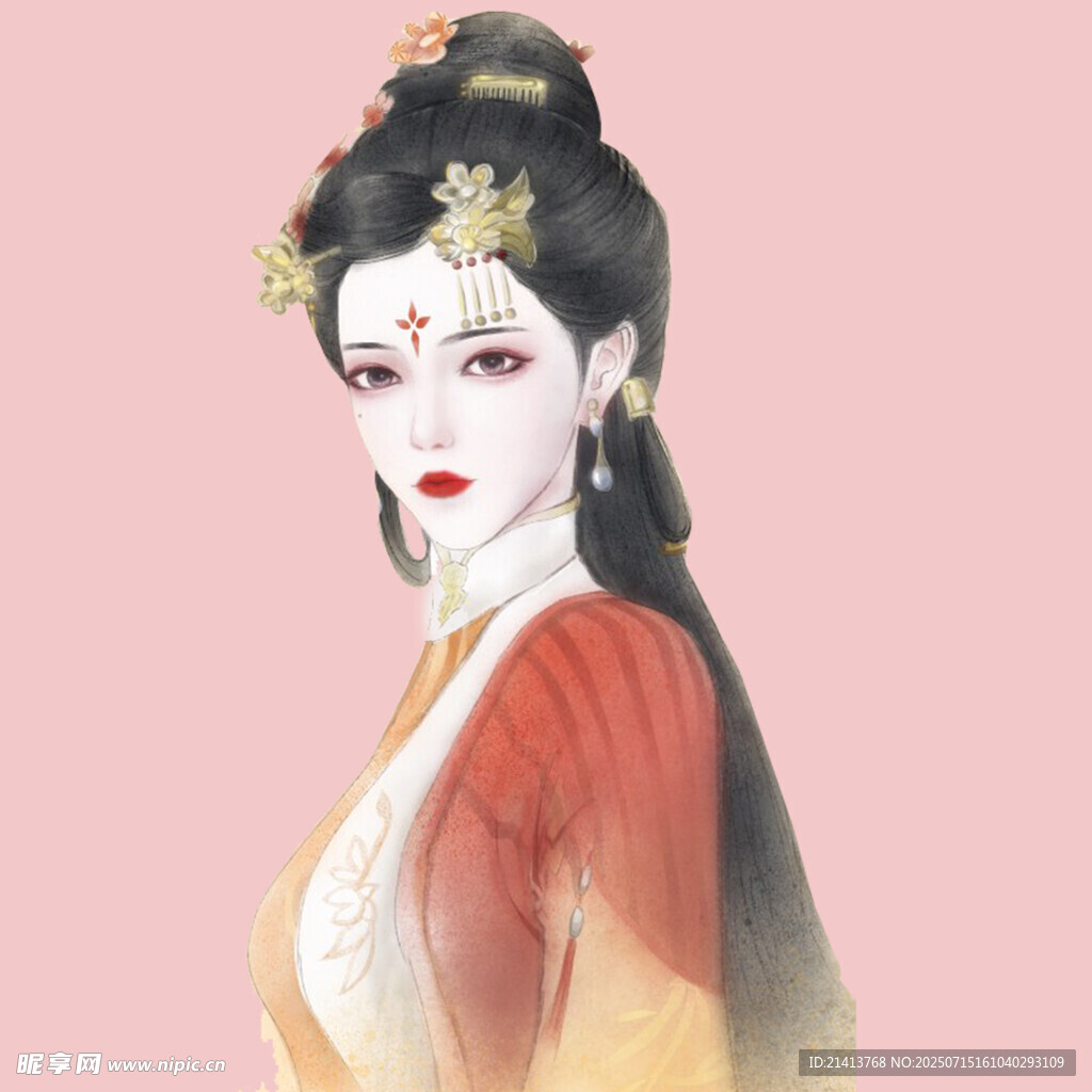 古风佳人  典雅华贵之姿