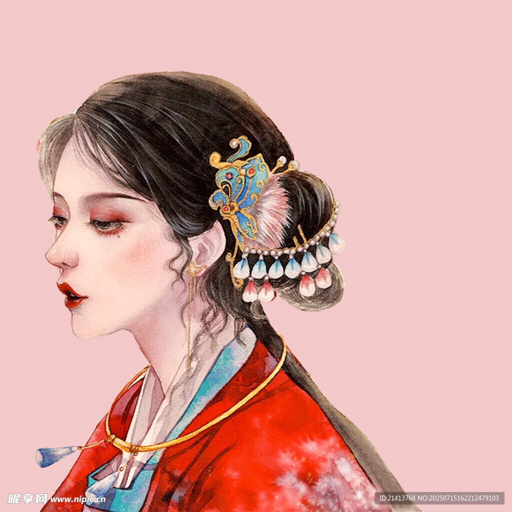 古风佳人  华服簪钗之美