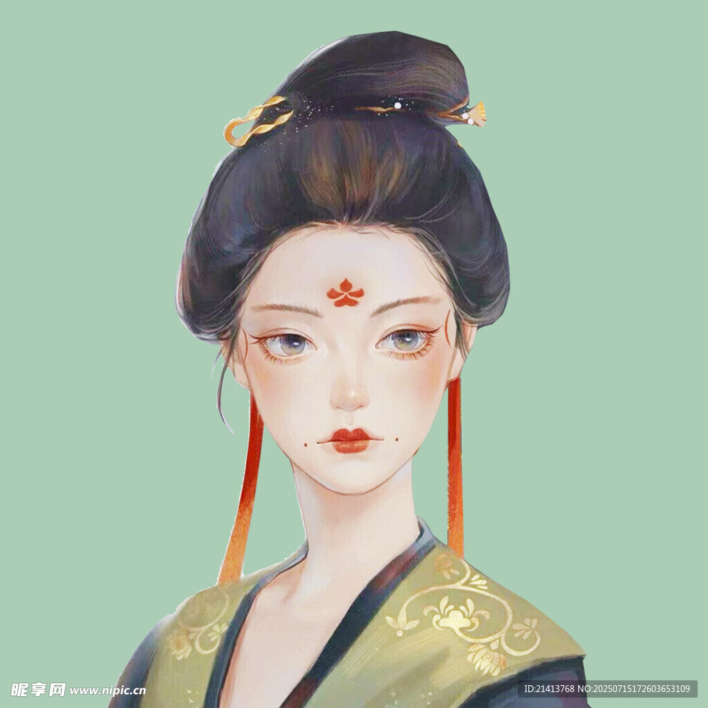 古风唐朝女子形象