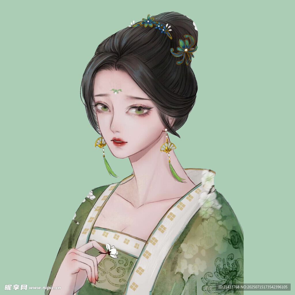 古风佳人  典雅汉服扮相