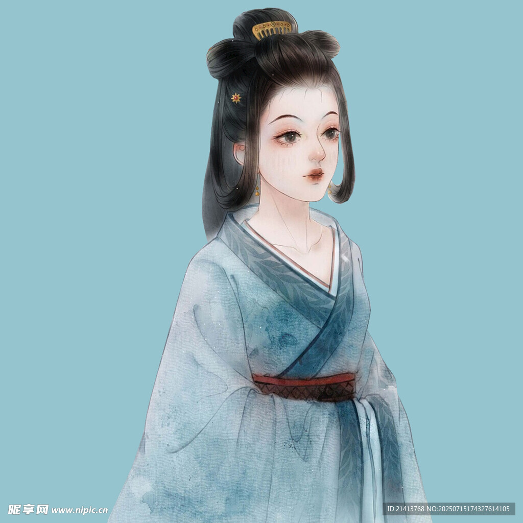 古风汉服少女形象展示