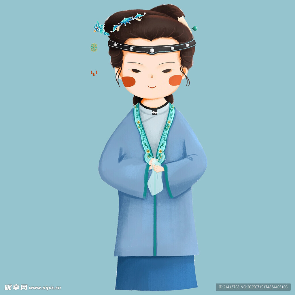 古风汉服少女形象展示