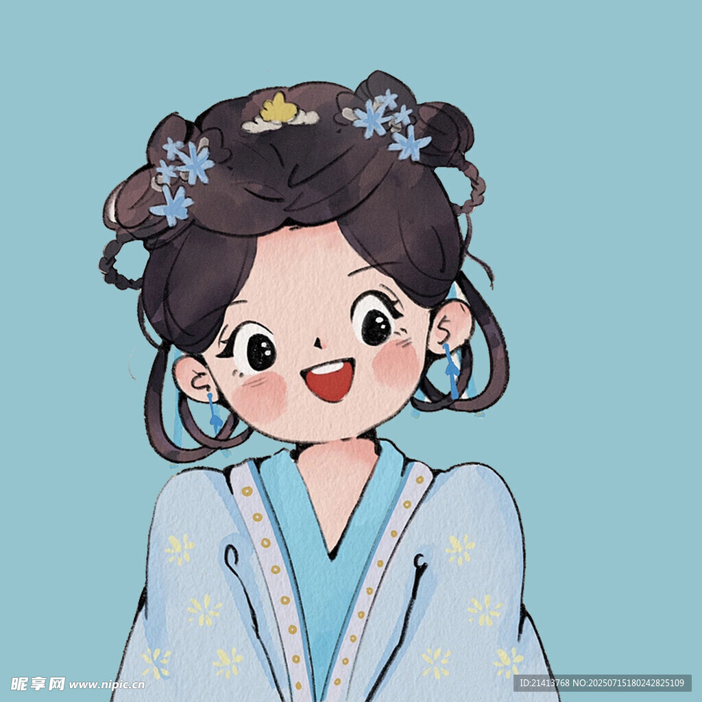 古风可爱少女