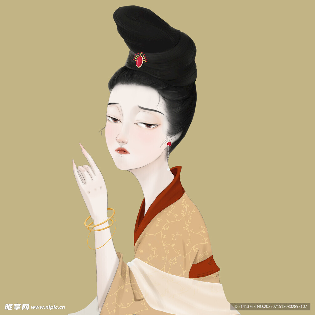 唐代仕女图