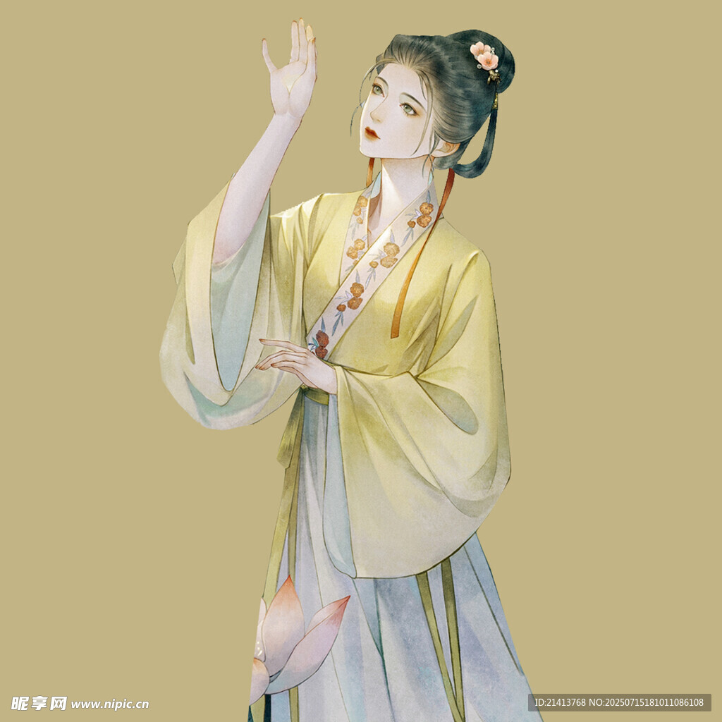 古典女子优雅起舞