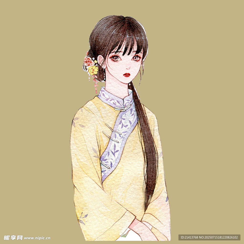 古风汉服女子