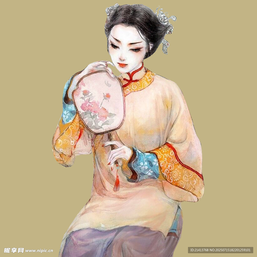 古典旗袍女子