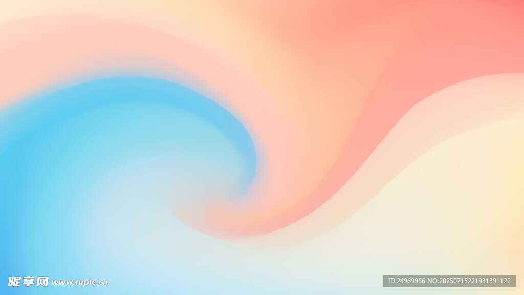 梦幻渐变流体背景图