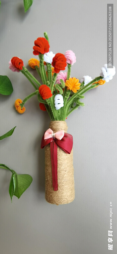 干花束装饰