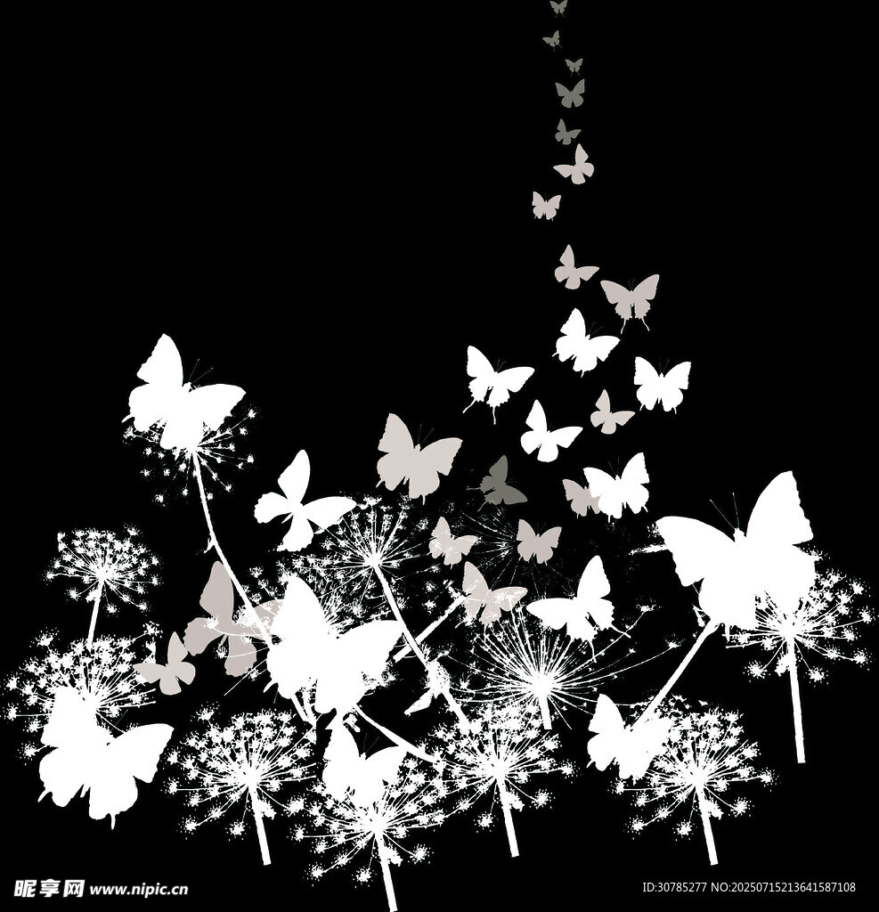 定位花
