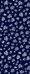 深蓝底白色碎花图案