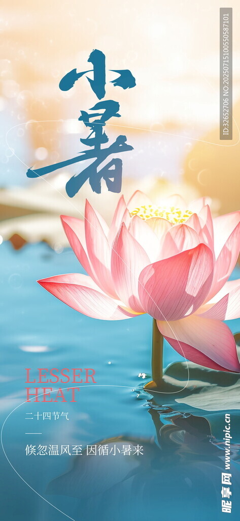 大暑海报