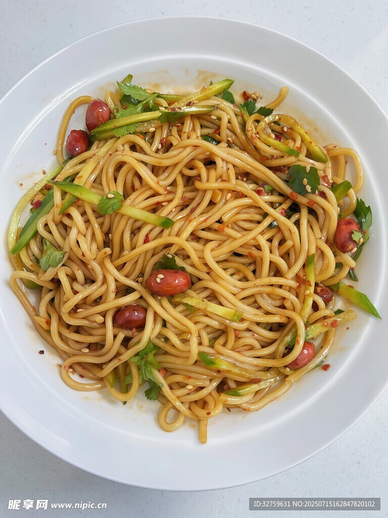 美味凉拌面