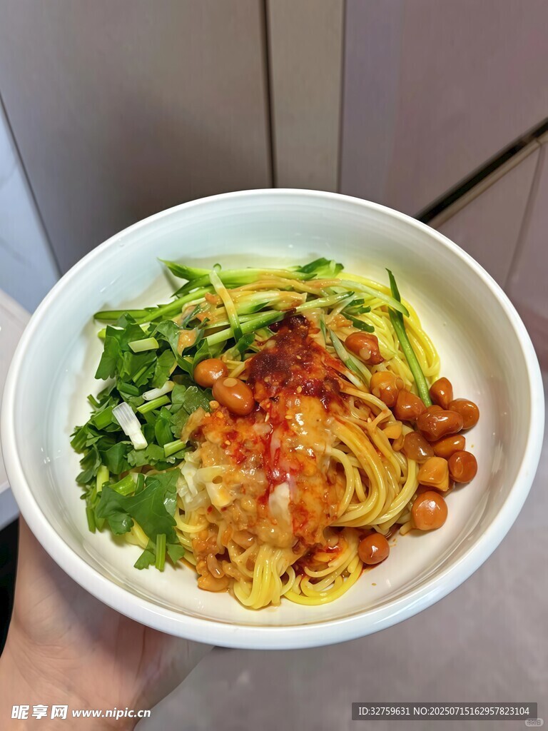 美味培根意面 