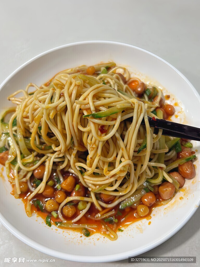 美味凉拌面 