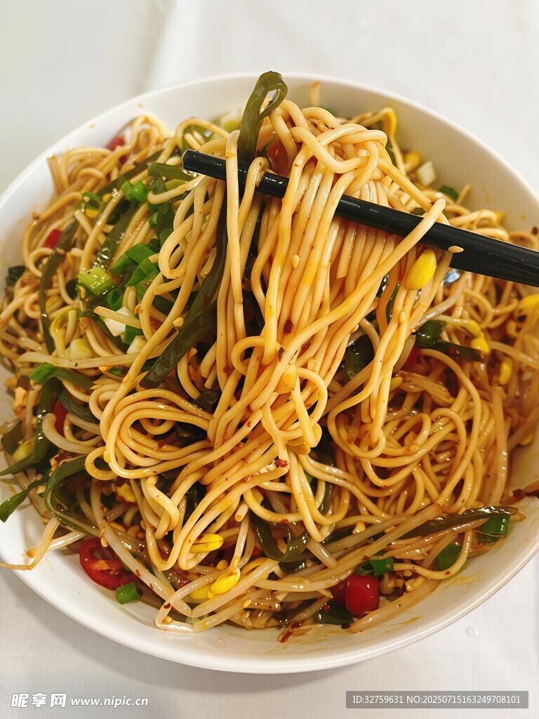 美味凉拌面凉面