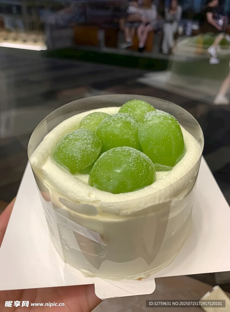 青提奶油小蛋糕