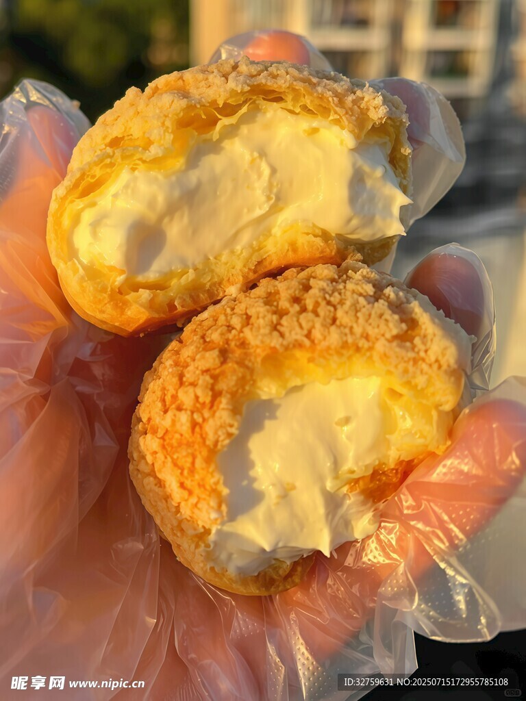 爆浆芝士球 