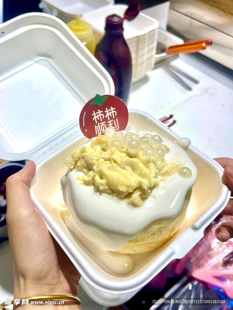 美味芝士盖饭诱人呈现