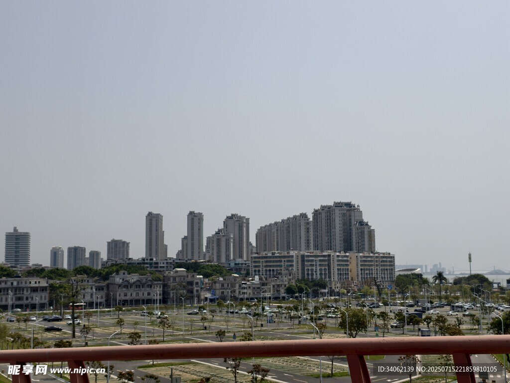城市建筑群远景