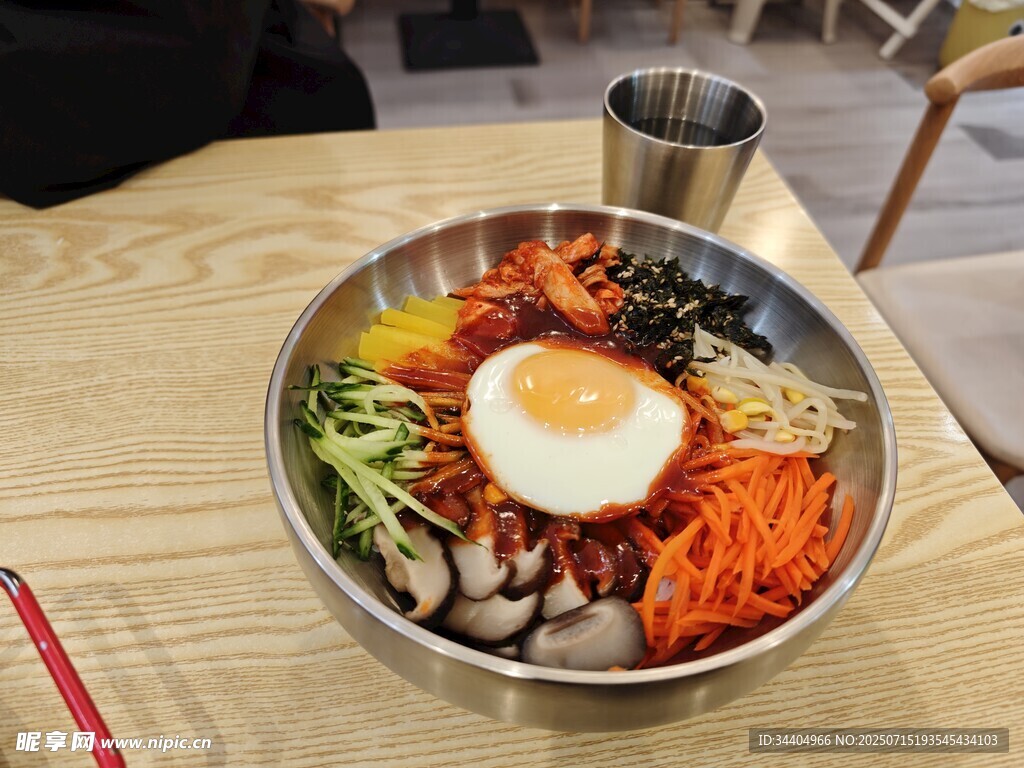 美味韩式拌饭