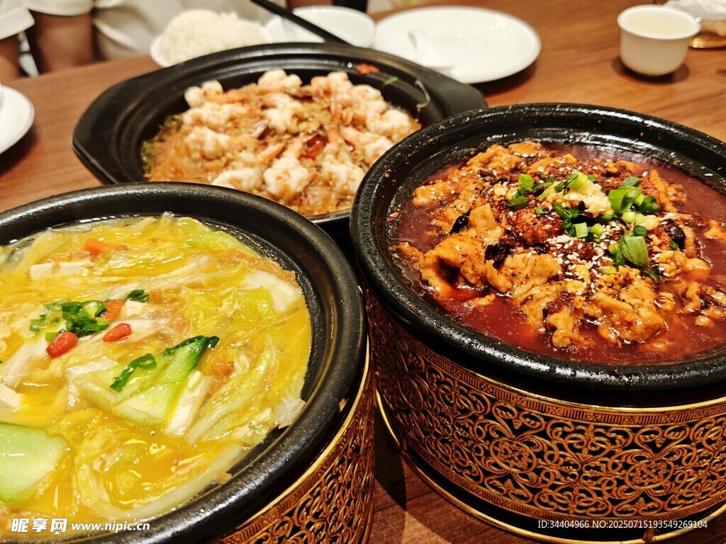 美味中式菜肴组合