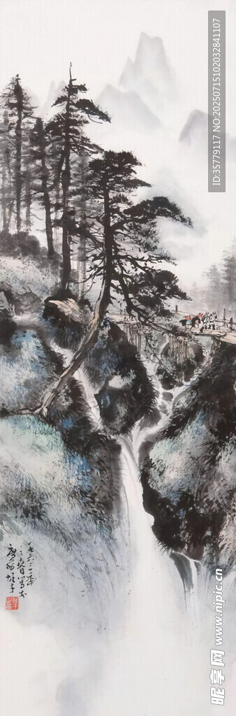 水墨山水意境
