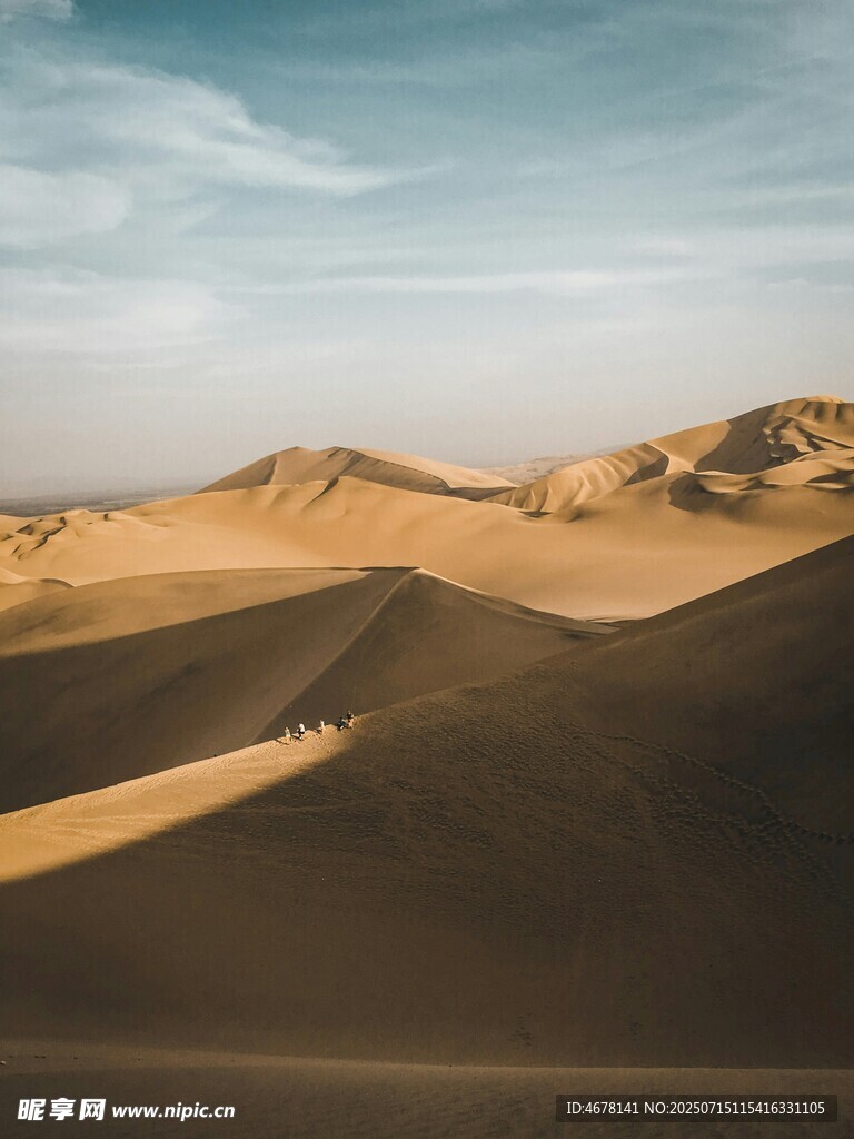 壮丽沙漠风光
