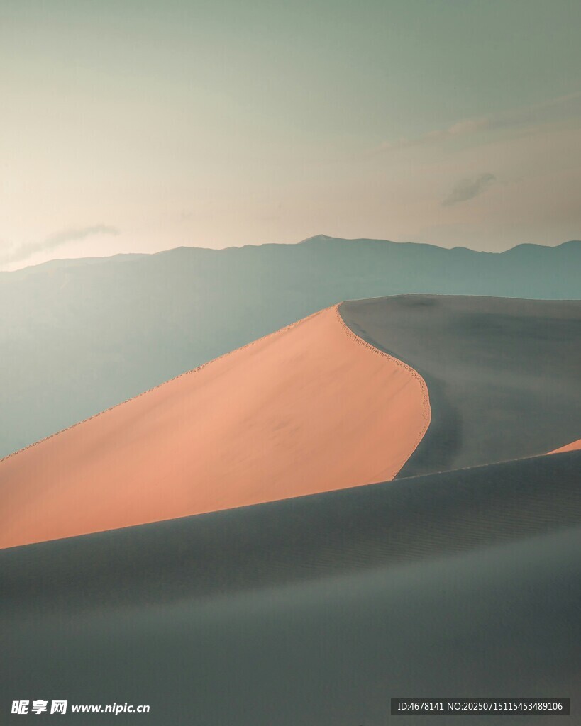 沙漠沙丘美景
