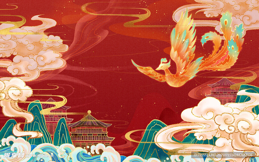 飞天神女绘就中式奇幻景
