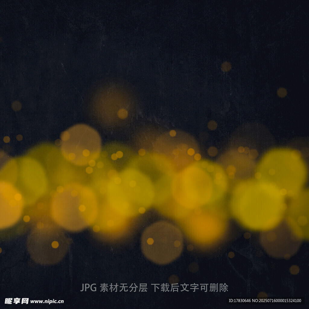 金色光斑梦幻背景图