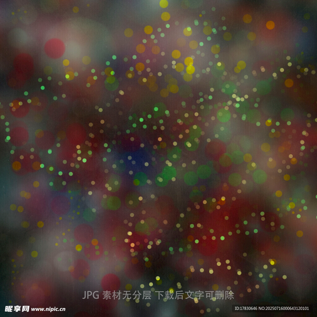 梦幻多彩光斑背景图