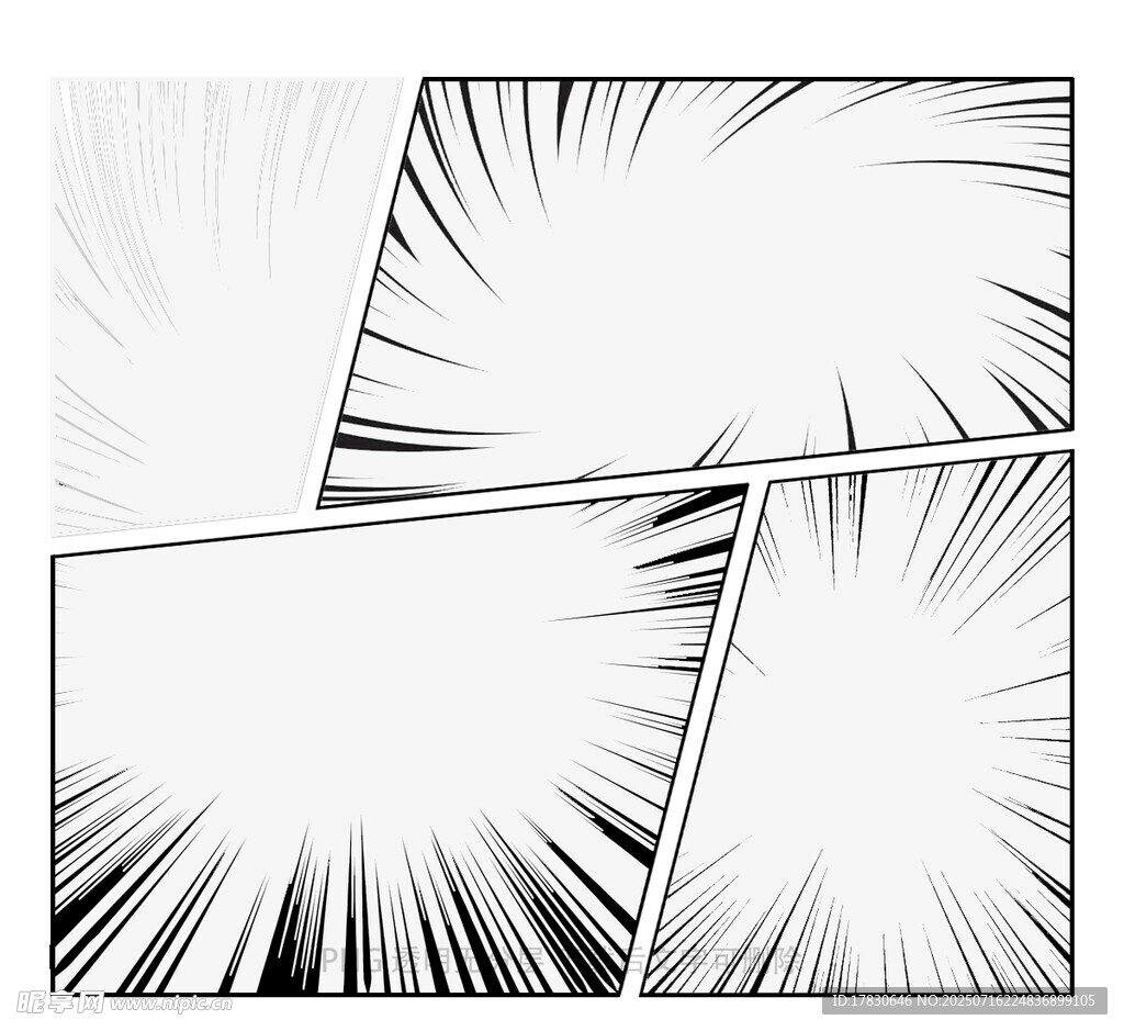 漫画边框背景