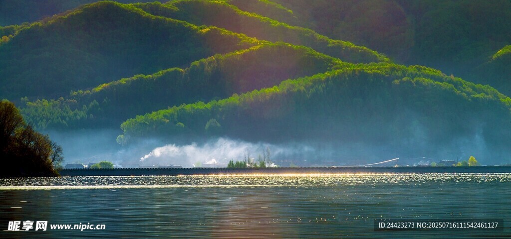 海上彩虹美景