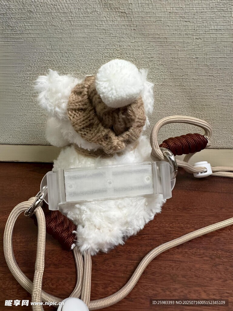 毛绒小狗挂件