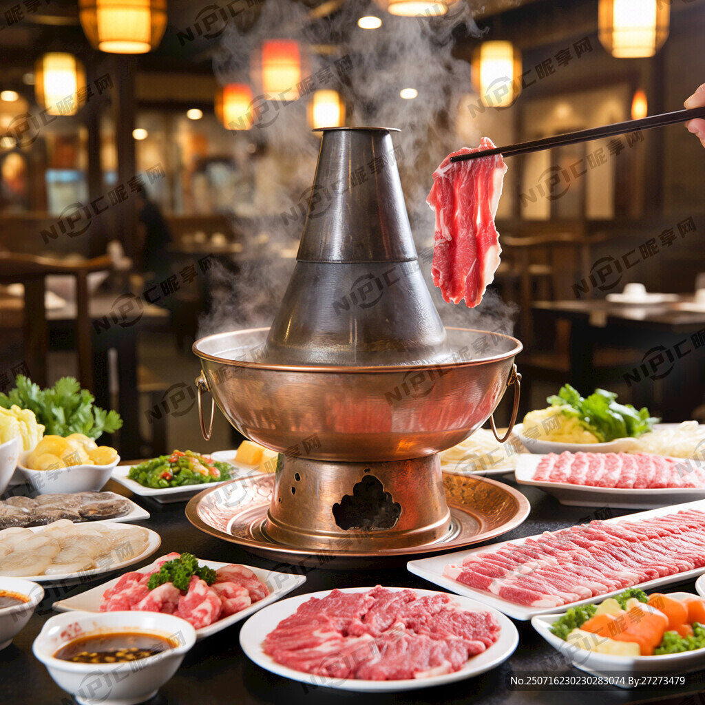铜锅涮肉