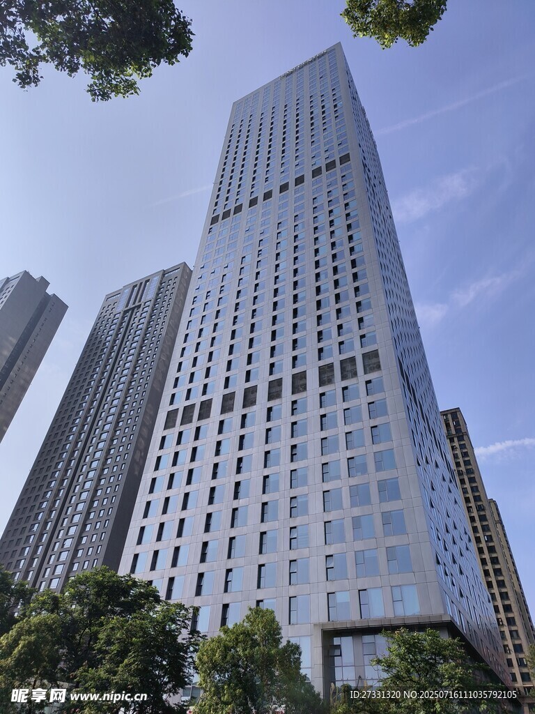 现代摩天大楼外观景观