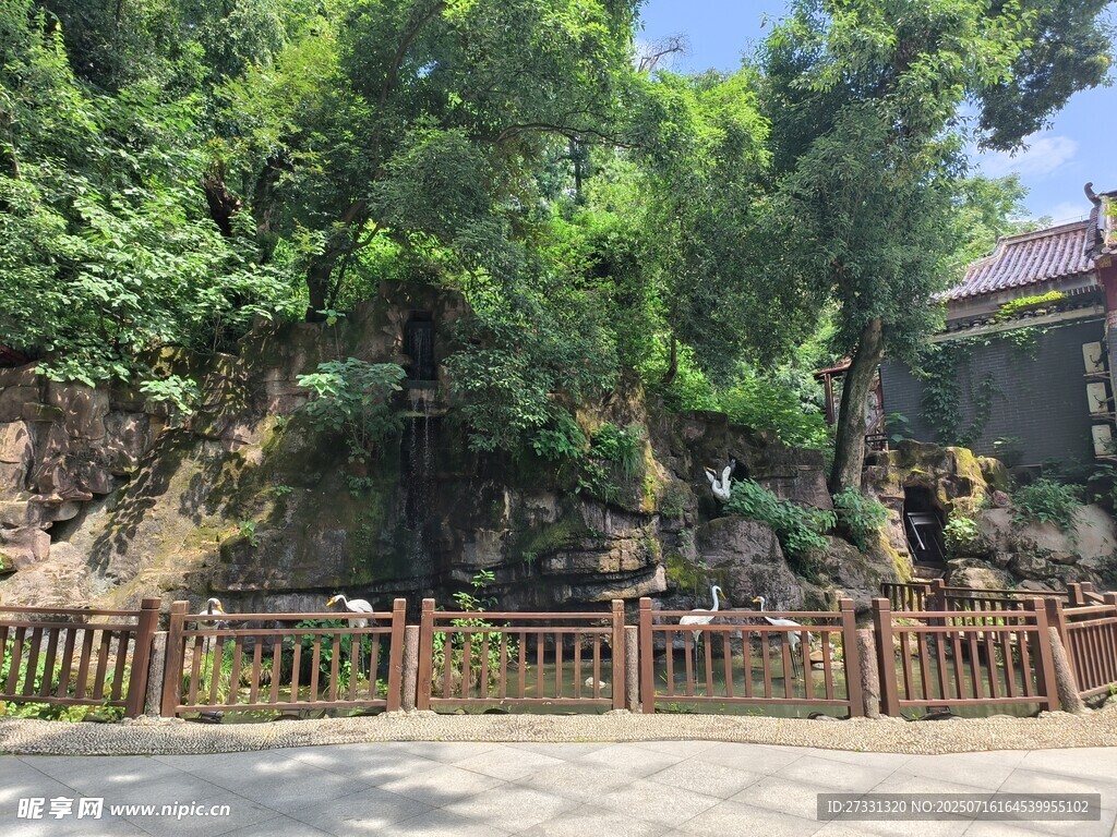 清幽园林景观
