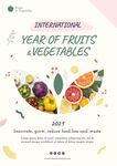 2019国际果蔬年宣传海报