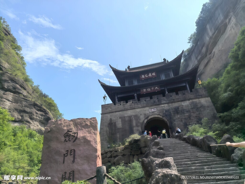 山间古建 