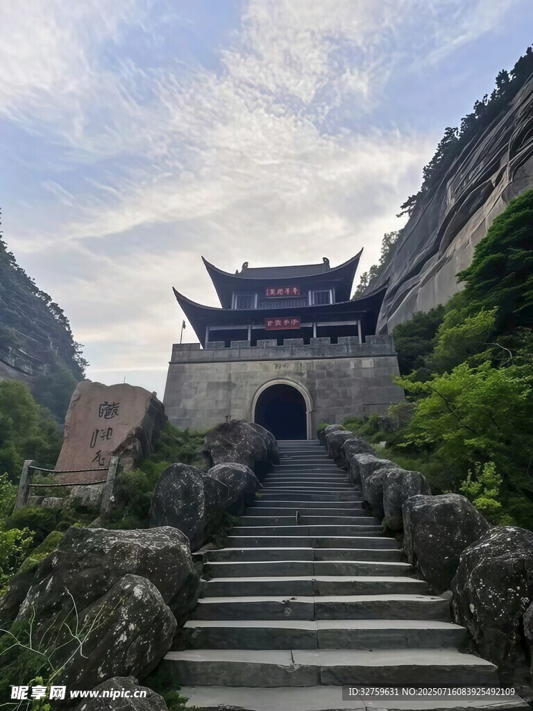 山间古建 